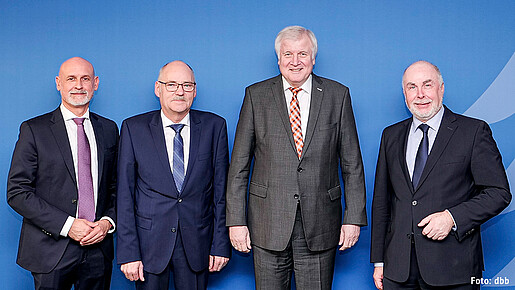 dbb Spitze im gespräch mit Bundesinnenminister