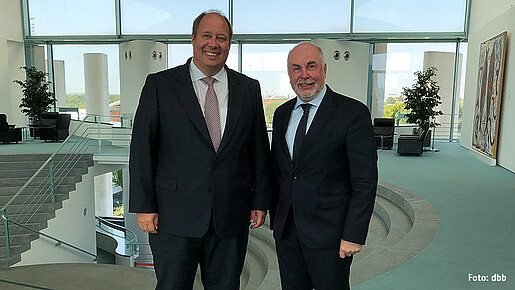 dbb Chef Ulrich Silberbach trifft Kanzleramtsminister Helge Braun dbb Chef Ulrich Silberbach trifft Kanzleramtsminister Helge Braun