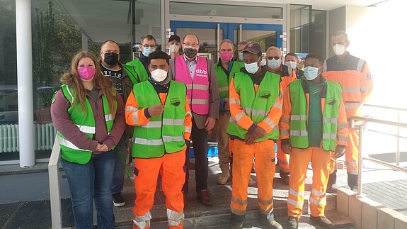 Protestauftakt zur Einkommensrunde in Hessen Protestauftakt zur Einkommensrunde in Hessen