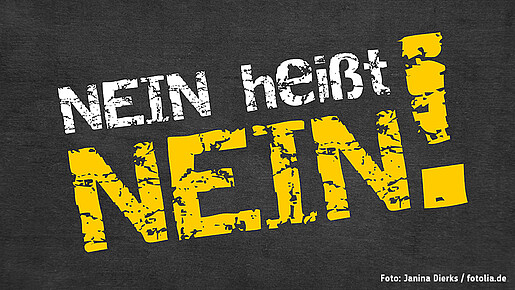 Nein zu Gewalt an Frauen Nein zu Gewalt an Frauen