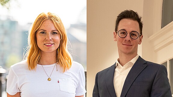 Karoline Herrmann und Philipp Mierzwa Karoline Herrmann und Philipp Mierzwa