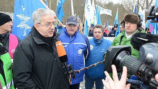 dbb Verhandlungsführer Willi Russ vor der zweiten Verhandlungsrunde für die Beschäftigten der Länder