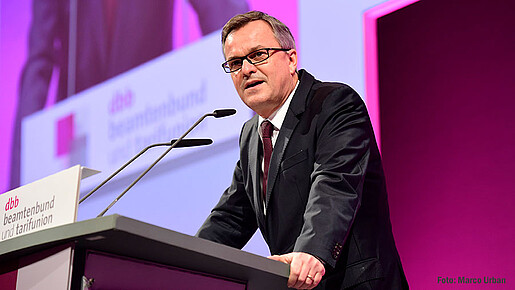 Hans-Georg Engelke, Staatssekretär im Bundesinnenministerium auf der dbb Jahrestagung 2018 Hans-Georg Engelke, Staatssekretär im Bundesinnenministerium auf der dbb Jahrestagung 2018