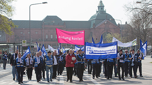 Warnstreik bei der WiBus Warnstreik bei der WiBus