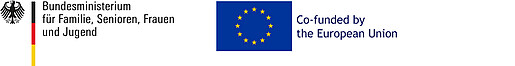 Logo BMFSFJ und EU