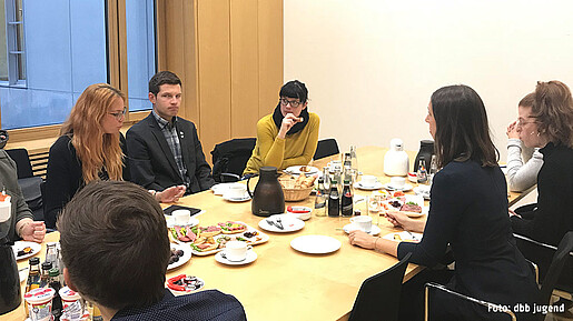 Themenfrühstück im Bundestag