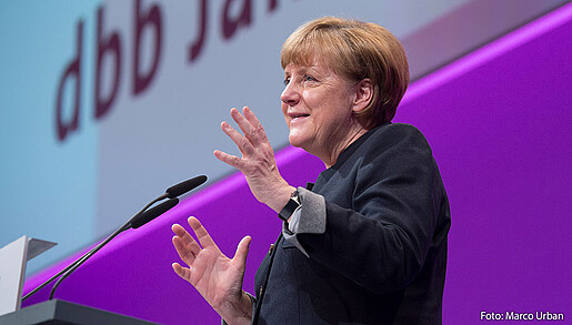 dbb Jahrestagung 2017, Bundeskanzlerin Angela Merkel