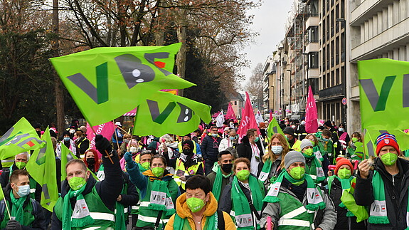 EKR-Demo Düsseldorf