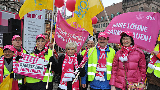 Frauenprotest in Nürnberg Frauenprotest in Nürnberg