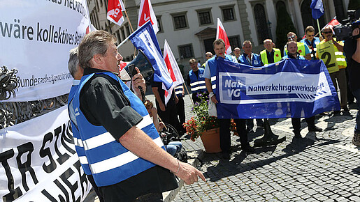 Kundgebung in Augsburg