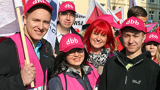 Warnstreik in Magdeburg Warnstreik in Magdeburg