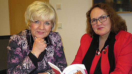 Helene Wildfeuer und Annette Maltry