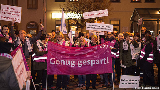 Demo in Naunhof Demo in Naunhof