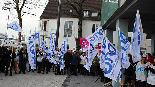 Kundgebung in Paderborn
