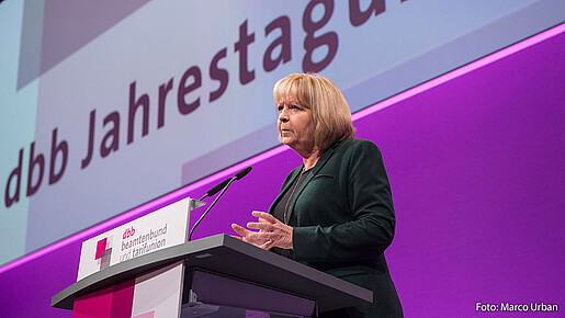 dbb Jahrestagung 2017, Hannelore Kraft, Ministerpräsdentin Nordrhein-Westfalen dbb Jahrestagung 2017, Hannelore Kraft, Ministerpräsdentin Nordrhein-Westfalen