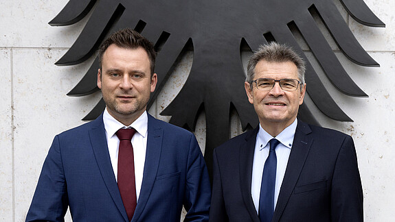 Thomas Liebel und Waldemar Dombrowski Thomas Liebel und Waldemar Dombrowski