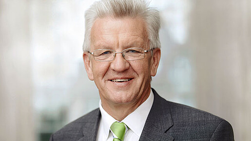 Präsident des Bundesrates Winfried Kretschmann