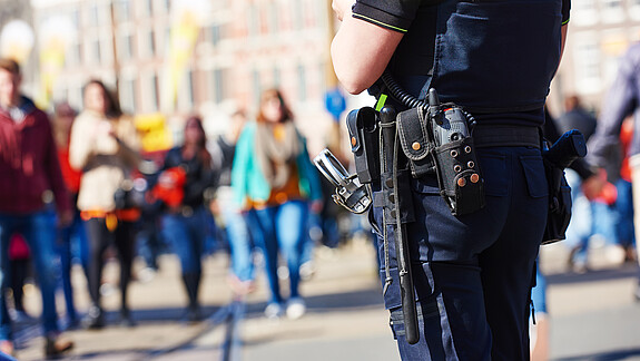 Polizei sorgt für öffentliche Sicherheit
