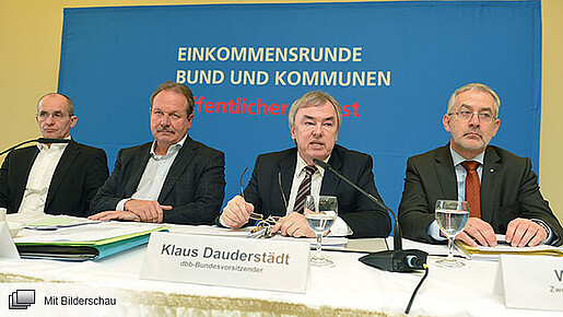 Einkommensrunde 2014 im öffentlichen Dienst bei Bund und Kommunen Einkommensrunde 2014 im öffentlichen Dienst bei Bund und Kommunen