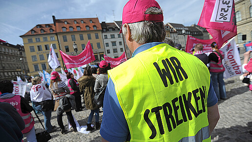 Protest in München
