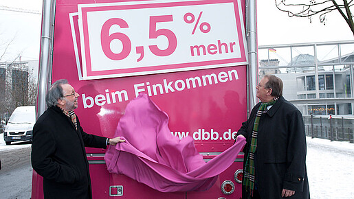 dbb fordert 6,5 Prozent dbb fordert 6,5 Prozent
