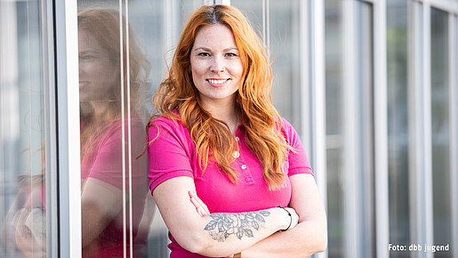 Karoline Herrmann, Vorsitzende der dbb jugend Karoline Herrmann, Vorsitzende der dbb jugend
