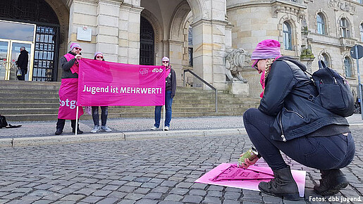 Mahnwachen der dbb jugend Mahnwachen der dbb jugend