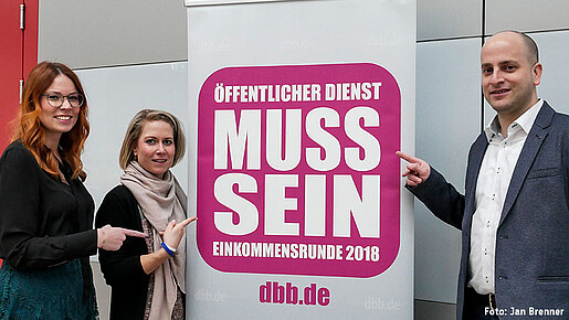 dbb jugend: Forderung zur Einkommensrunde 2018 dbb jugend: Forderung zur Einkommensrunde 2018