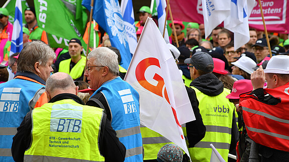Warnstreik in Dresden Warnstreik in Dresden