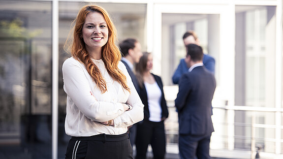 dbb jugend Chefin Karoline Herrmann beim dbb