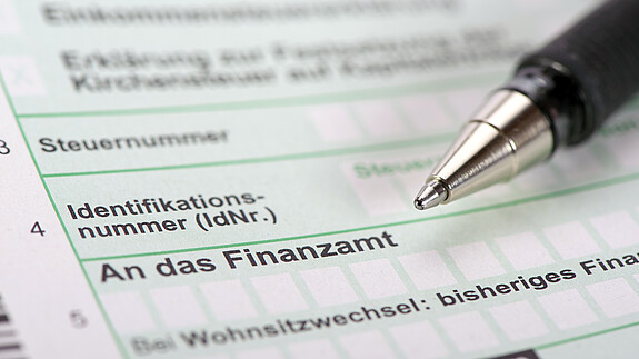 Formular für Steuererklärung ans Finanzamt Formular für Steuererklärung ans Finanzamt