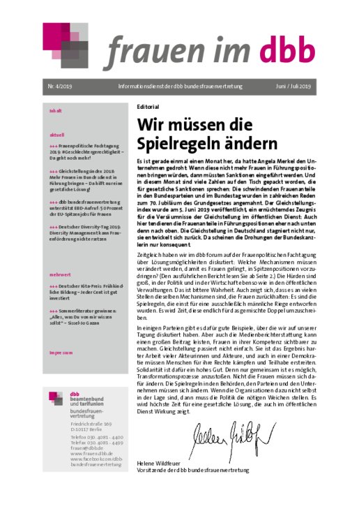 Ausgabe Nr. 04, Juni/Juli 2019