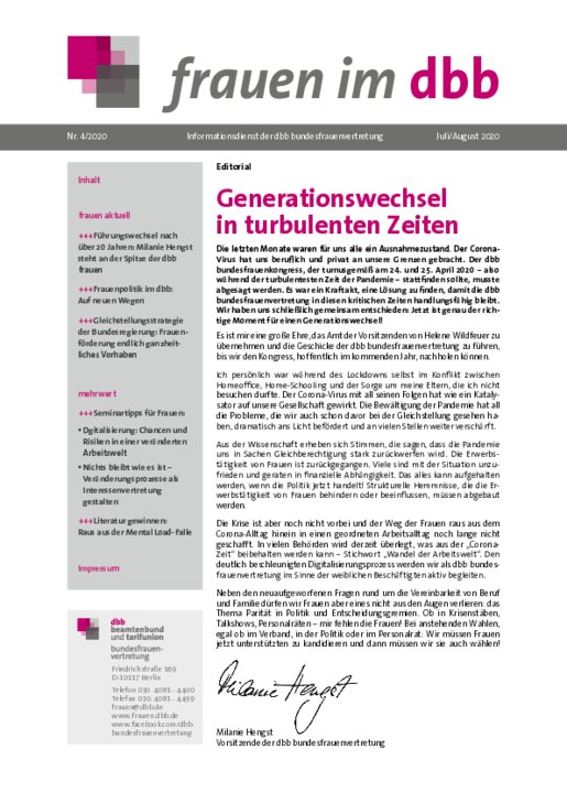 Ausgabe Nr. 04, Juli/August 2020