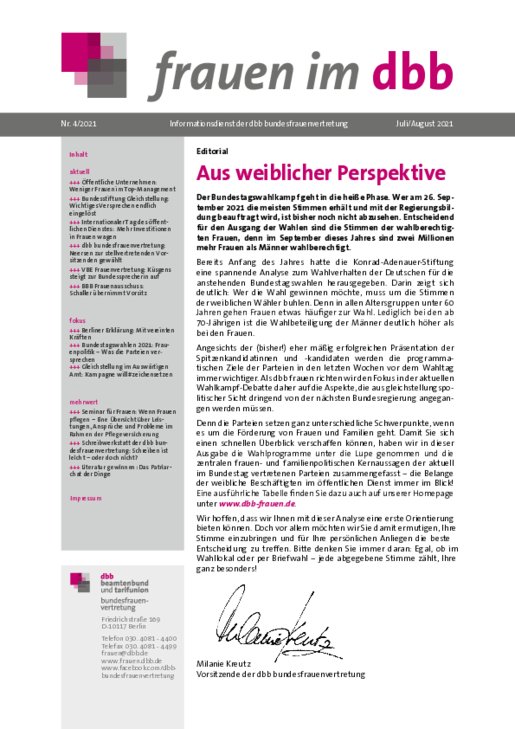 Ausgabe Nr. 04, Juli/August 2021