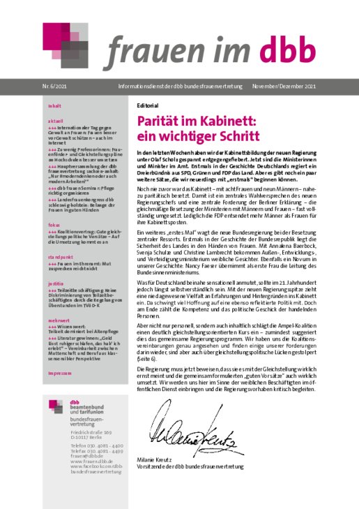Ausgabe Nr. 06, November/Dezember 2021
