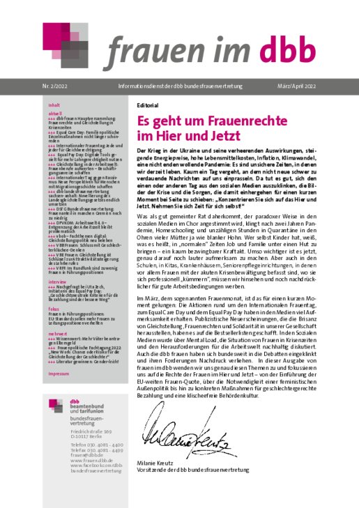 Ausgabe Nr. 02, März/April 2022