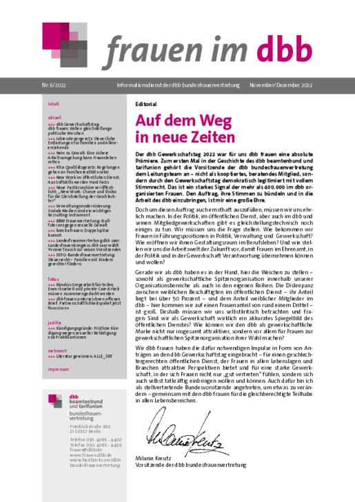 Ausgabe Nr. 06, November/Dezember 2022